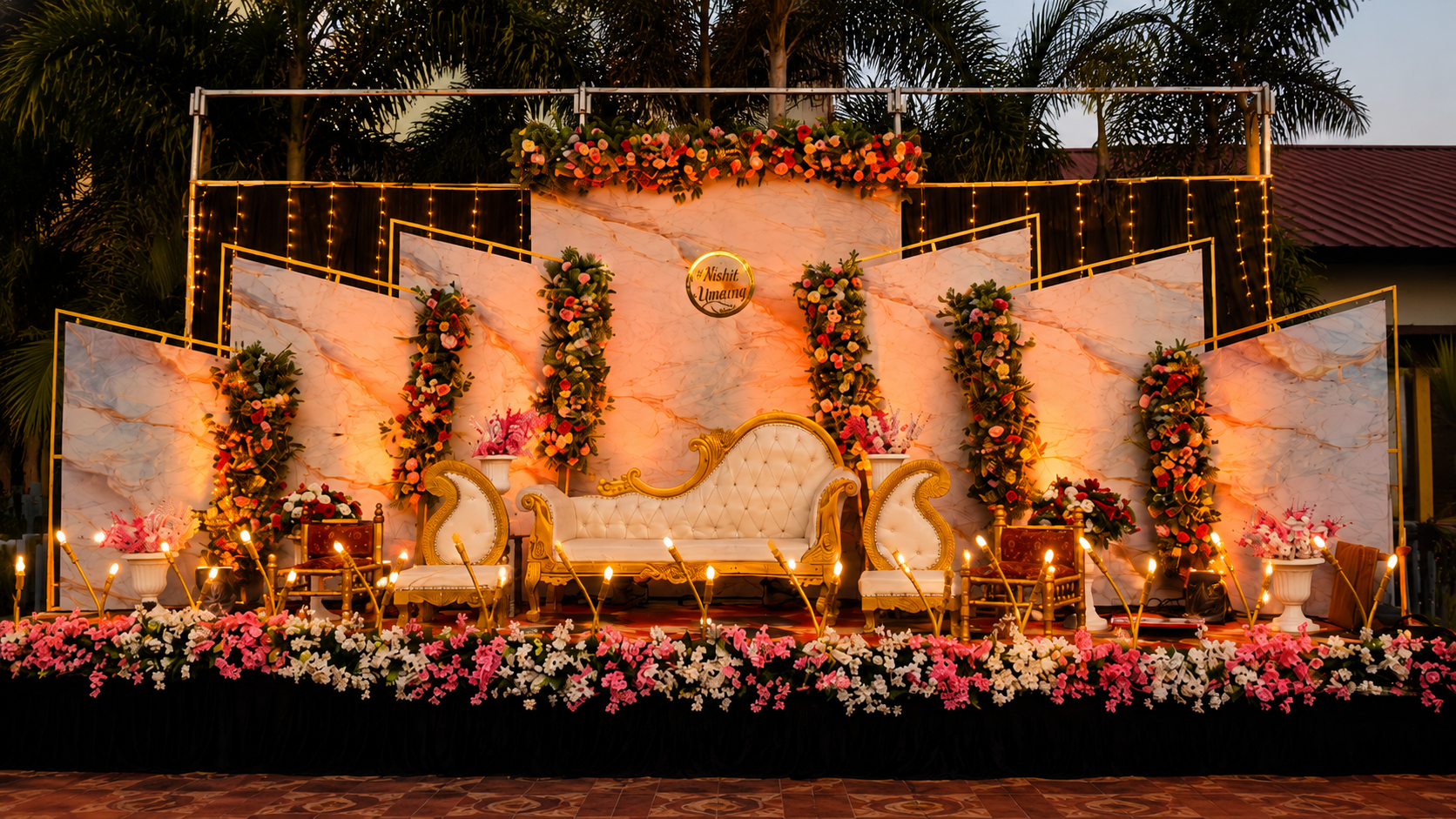 Anmol Lawns entrance gate